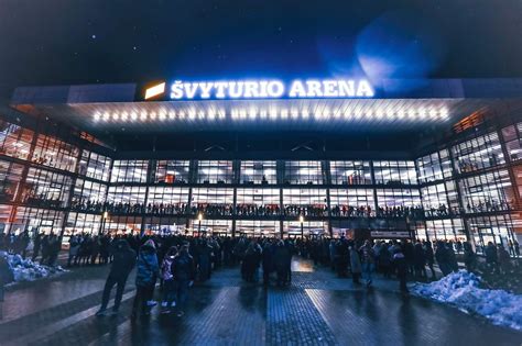 Švyturio arena iš išorės