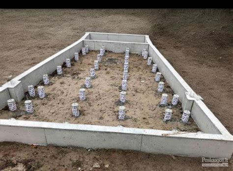 Betono korozijos pavyzdys