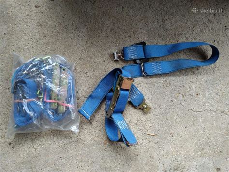 BMW E53 bagažinės tvirtinimo diržai