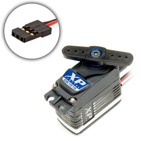 Servo mechanizmas RC automobilyje