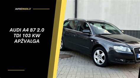 Audi A4 2.7 TDI automobilio nuotrauka