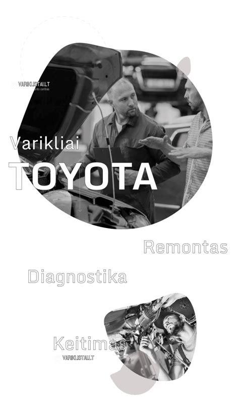 Toyota automobilio variklio remontas