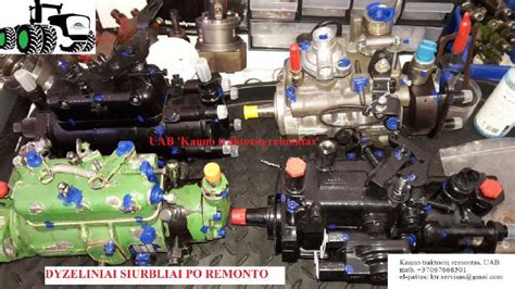Dyzelinių kuro siurblių tipai