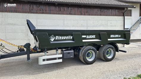 Nuotrauka su priekabos techniniais duomenimis