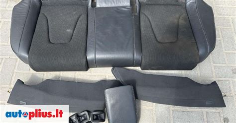 Schematinis Audi A4 galinės sėdynės 60-40 padalijimas