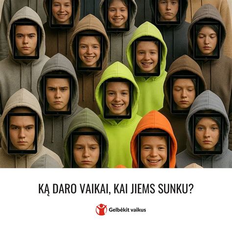 vaikai daro žibintus