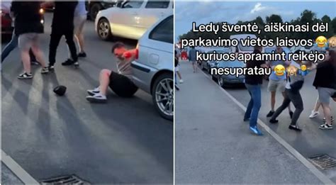 Konfliktas dėl parkavimo vietos daugiabučio kieme