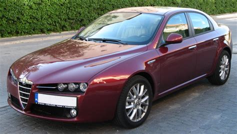 Alfa Romeo 159 galinis vaizdas