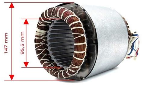 Generatoriaus vidinės dalys