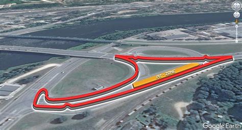 Greičio slalomo trasos schema