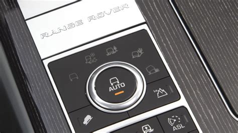 Land Rover Terrain Response sistemos schema