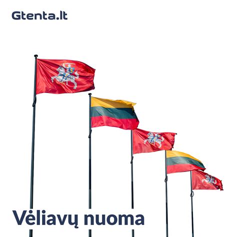 Įvairių tipų vėliavų lentynos