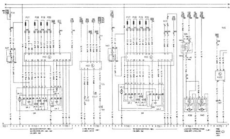 Opel Astra G galinio žibinto schema