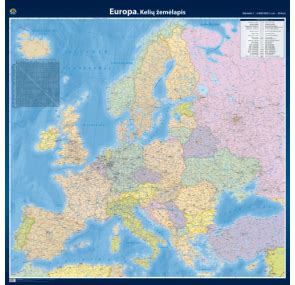 Europa su kelių tinklo padengimu