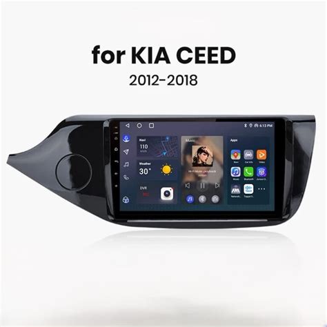 Kia Ceed automobilio interjeras su multimedija