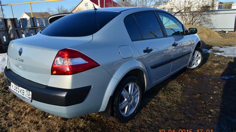 Renault Megane 2004 interjeras
