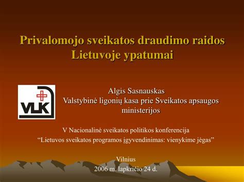 Infografika apie privalomojo sveikatos draudimo sistemos veikimą Lietuvoje