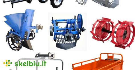 Įvairūs motoblokų priedai