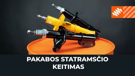 Mercedes-Benz A 160 galinės pakabos elementų atjungimas