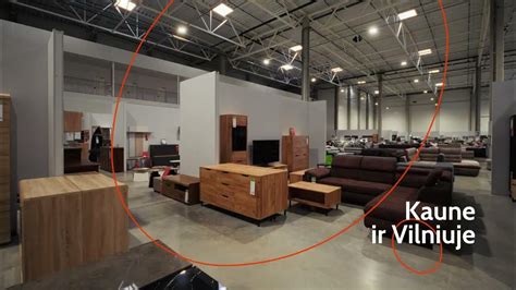 Didelis naudotų baldų salonas