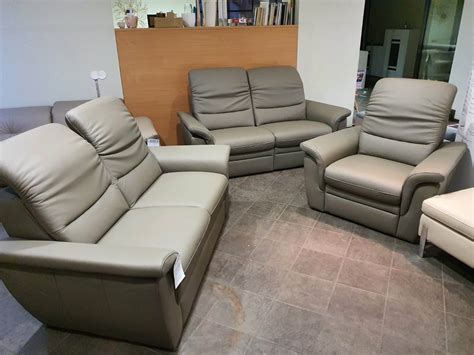 Odiniai minkštų baldų komplektas