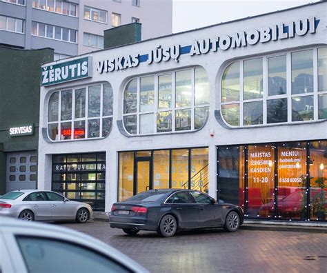 Įvairios automobilių priežiūros paslaugos