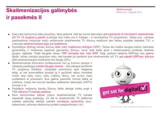 TV programos informacijos pavyzdys