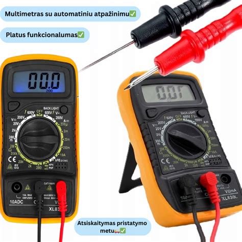 Automobilio testeris (multimetras)