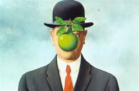 René Magritte portretas