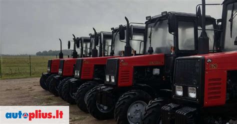 Traktoriai MTZ įvairių modelių
