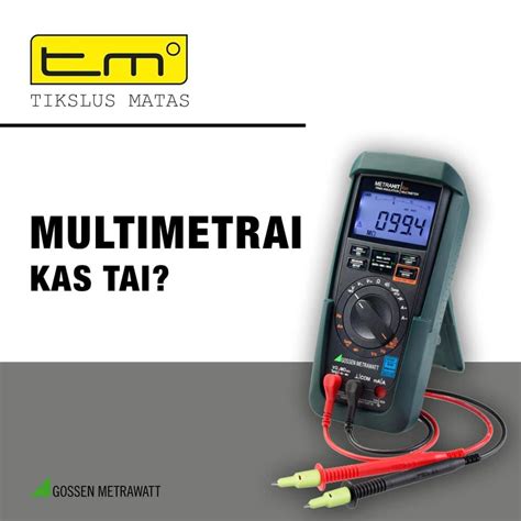 Multimetras, matuojantis elektros srovę