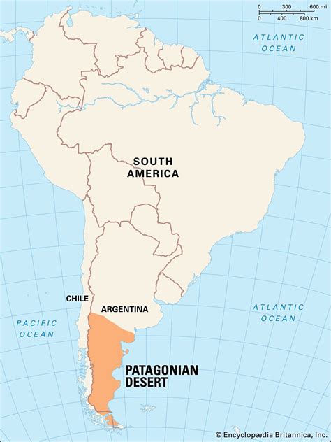 Map of Patagonia