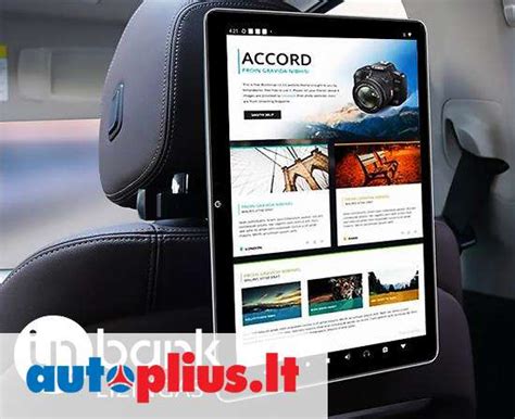 Galinių sėdynių ekranai automobilyje