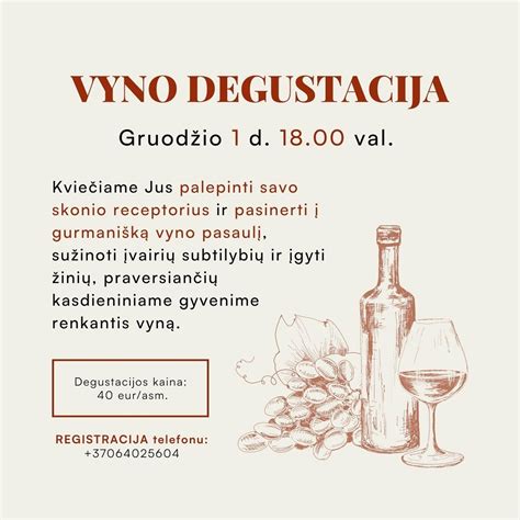 vyno degustacija