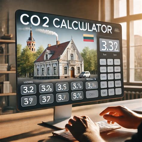 Skaičiuoklė CO2 emisijai nustatyti