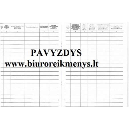 Schema, kaip pildomas darbo sutarčių registravimo žurnalas