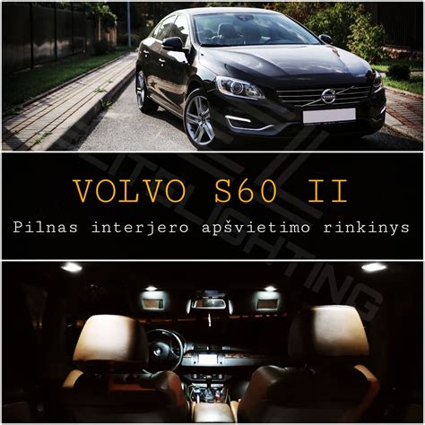 Interjero detalės Volvo S60