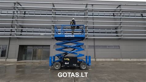 Žirklinio keltuvo veikimo principas