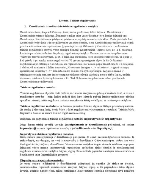 Teisinis reguliavimas ir vartotojų teisės