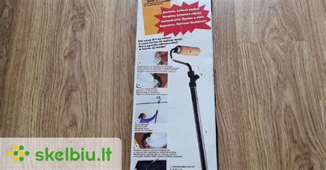 Dažymo procesas su voleliu