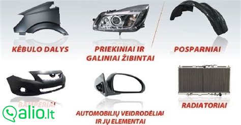 Schema: Naudotos autodalys - privalumai