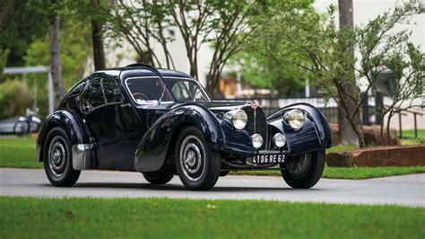 Istorinis Bugatti Type 57 SC Atlantic
