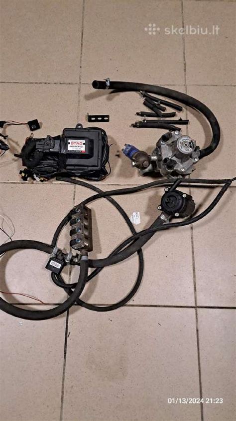 Automobilio dujų įrangos komponentai