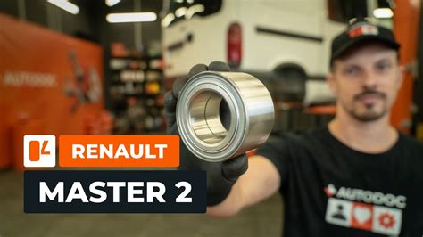 Renault Master II galinio rato guolio komplektas