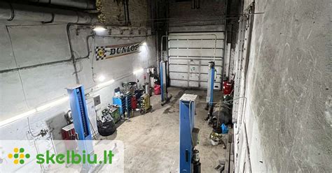 Schematinis autoserviso išdėstymas