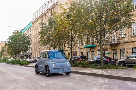 Citroen automobilis žiemą