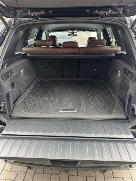 BMW X5 bagažinės talpa