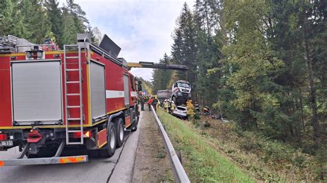 Automobilis ir miškovežis po avarijos