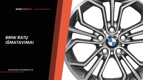 BMW ratų tvirtinimo schemos