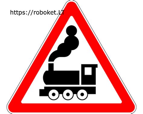 Traukinių pervaža su neveikiančiu šviesoforu